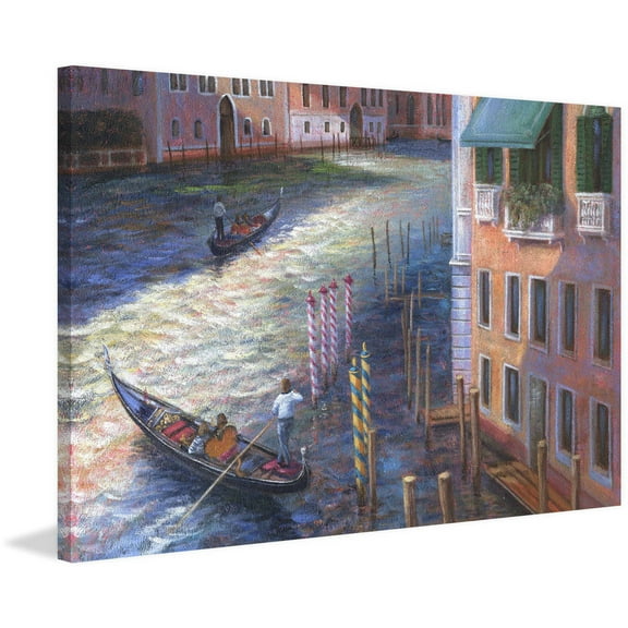 "Grand Canal" Painting Print on Wrapped Canvas