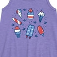 thumbnail image 2 of Instant Message - Fourth Of July Desserts - Toddler & Youth Girls A-line Dress, 2 of 5