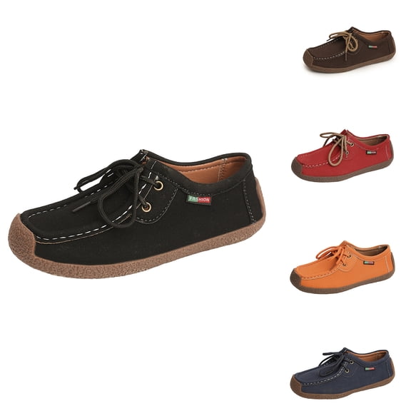 Taqqpue Women's Flats Shoes Soft-soled Casual Shoes For Women Loafer Shoes for Women
