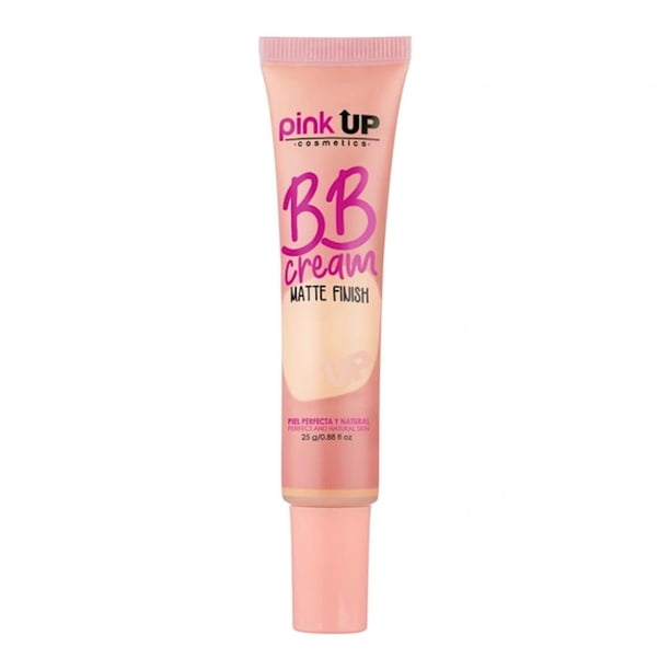 BB Cream Crema Hidratante Mate 25 g Pink Up Varios Tonos beige