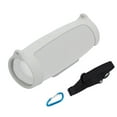 thumbnail image 6 of Lifetechs 3Pcs/Set Portable Wireless Bluetooth-compatible Speaker Silicone Protective Cover Case with Strap Carabiner for JBL Charge 4, 6 of 8