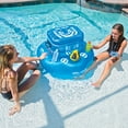 thumbnail image 4 of WOW Watersports Inflatable 30 Qt 30 Can Heavy Duty Floating Drink Cooler, Blue, 4 of 6