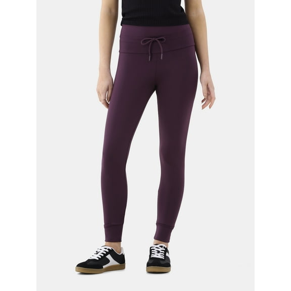 No Boundaries Leggings with Drawstring Tie, 26" Inseam, Women’s