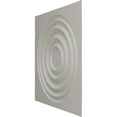 thumbnail image 4 of 19 5/8"W x 19 5/8"H Wade EnduraWall Decorative 3D Wall Panel, Bright Coat Copper (Covers 2.67 Sq. Ft.), 4 of 6