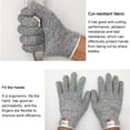 thumbnail image 4 of Cut Resistant Gloves Level 5 Protection Ambidextrous for Kitchen, Garden, Labor, Safety Anti Cutting Gloves for Meat Cutting, Wood Carving, 4 of 7