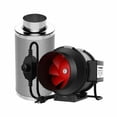 thumbnail image 1 of Vivosun 6in Inline Duct Fan w/Variable Speed &amp; Carbon Filter, 1 of 7