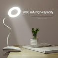 thumbnail image 1 of Lámpara de mesa Usb Flexible, lámpara de escritorio de 18 Led, Clip táctil, lupa de luz nocturna para estudio, cuello de cisne, protección ocular para escritorio, luz de mesa ShuxiuWang 8390605072833, 1 of 1