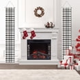 thumbnail image 7 of A Pair Of Decorative Banners 70.9×11.8in Can Be Reused And Easily Installed For Indoor Or Outdoor Or Anywhere White Buffalo Plaid Check Tartan Scotland_2, 7 of 7