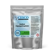 Cesco Solutions Sodium Tripolyphosphate STPP TPP STP - Technical Grade Light Dense Powder -  Water Softener, Chelating Agent All Purpose Cleaner in Resealable Easy Pour Package - 5 Lbs