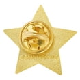 thumbnail image 3 of PinMart 2024Star Button Pin, Blue and Gold, 3 of 3