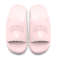 thumbnail image 2 of Unisex ISlide Pink Boston Celtics Tonal Pop Motive Slide Sandals, 2 of 5