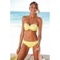 thumbnail image 3 of LASCANA Women's Print Classic Bikini Swimsuit Bottom Contrast Stitching, 3 of 6
