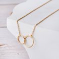 thumbnail image 6 of Anavia Anniversary Day Gift for Girlfriend, Double Circle Necklace, Necklace for Girlfriend, Gifts for Girlfriend, Girlfriend Birthday Gift, Anniversary Gift, Valentines Day Gift For Her- [Gold], 6 of 8