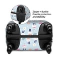 thumbnail image 4 of Fotbe Rabbit In The Rain Luggage Cover Protector,Suitcase Protector,Scratch and Dirt Resistant,Fits 18-32 Inch Luggage-Medium, 4 of 9