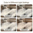 thumbnail image 7 of ODIKA 8'x10' Washable Area Rug Non-Slip Chair-Friendly Mat Bulk Abstract Farmhouse Mottled Watercolor Subtle Distressed Edges for Dining Room, Large Office, Lounge, 7 of 7