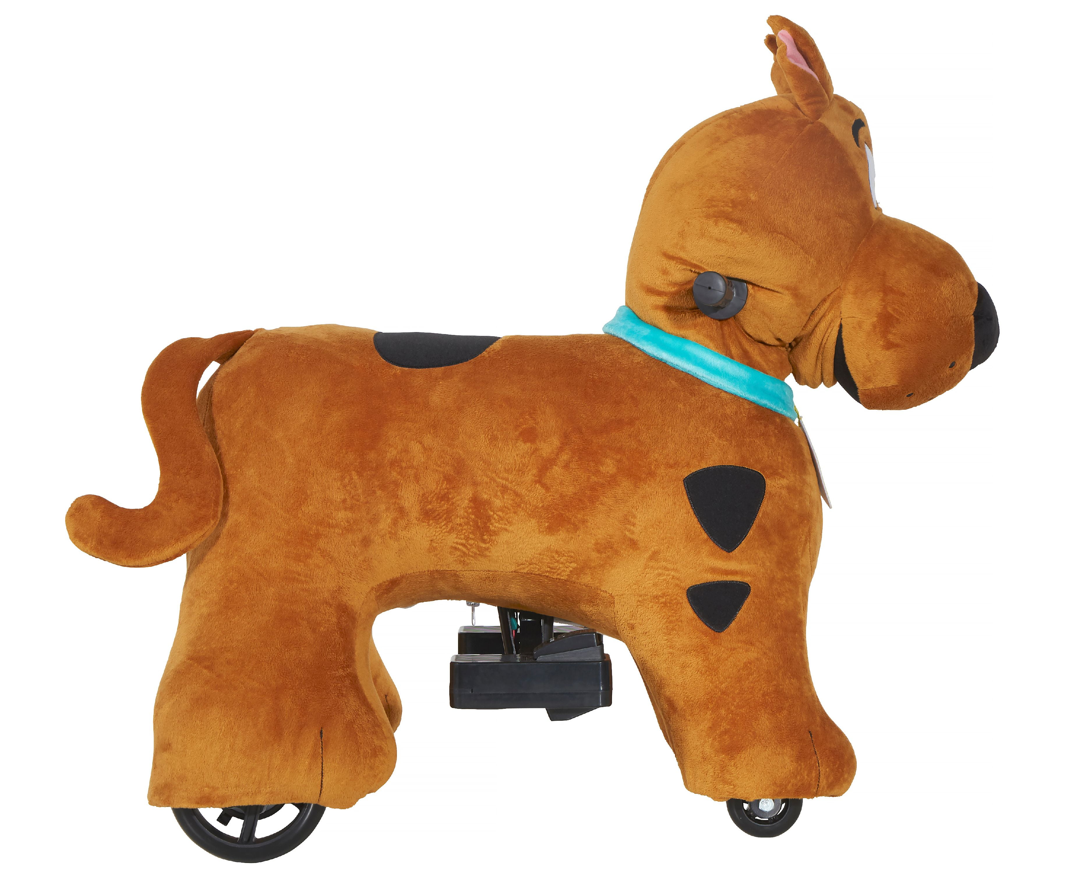 6 Volt Scooby Doo Plush Ride-On with 