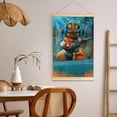 thumbnail image 5 of The Octonauts Wooden Shaft Hanging Poster Home Decor Poster Wall Art Painting For Living Room Bedroom 36"X24", 5 of 7