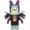 thumbnail image 2 of Bluey in Spider Costume Yard Inflatable + Hyper Tough 25FT Tri-Outlet Outdoor Extension Cord, 2 of 6