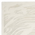 thumbnail image 4 of SAFAVIEH Bella Igor Abstract Swirls Wool Area Rug, Ivory/Grey, 6' x 9', 4 of 6
