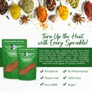 NPG Authentic Sichuan Chili Flakes 8 Ounces, Medium Hot, Szechuan Crushed Red Pepper Flakes Bulk, Essential Spice Seasoning for Making Kimchi, Chili Oil, Stir-fry, Pizza, Salads