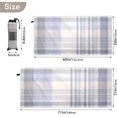 thumbnail image 4 of Dreamtimes Beach Towels Purple White Plaid Camping Towels Sand Free Beach Towel, 30"x60" Large Beach Towels Quick Dry Bath Travel Towels Pool Yoga Beach Mat for Men Women, 4 of 7