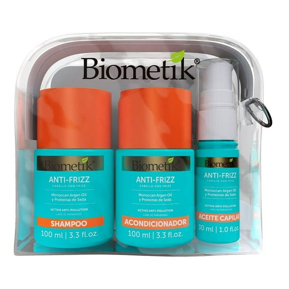 Travel Size Biometik Anti Frizz 3 Pzs.