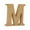 M, variant on Wooden Letters 4 Inch - Unfinished Natural Wood Alphabet Letters for Crafts, Home Wall Decor, Wedding & Party Signage - Marquee Style Standing Letters for DIY Customization