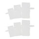 thumbnail image 2 of 6 piezas de láminas de lona de plástico transparente de malla para bolso cruzado, kit de costura DIY con forma de cruz Rectángulo, 2 of 9