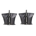 thumbnail image 4 of OULII 4Pcs Pavilion Tent Weights Black with Zipper for Easy Attachment and Outdoor Gazebo Fixing, 4 of 8