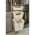 thumbnail image 3 of Rev-A-Shelf Sidelines 18" Canvas Cloth Closet Basket Liner, Tan, CBLSL-181405-T1, 3 of 4