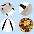 thumbnail image 2 of Bolso de compras de hombro con estampado de animales de flores, bolso de mano grande informal H Tmvgtek Para estrenar, 2 of 3