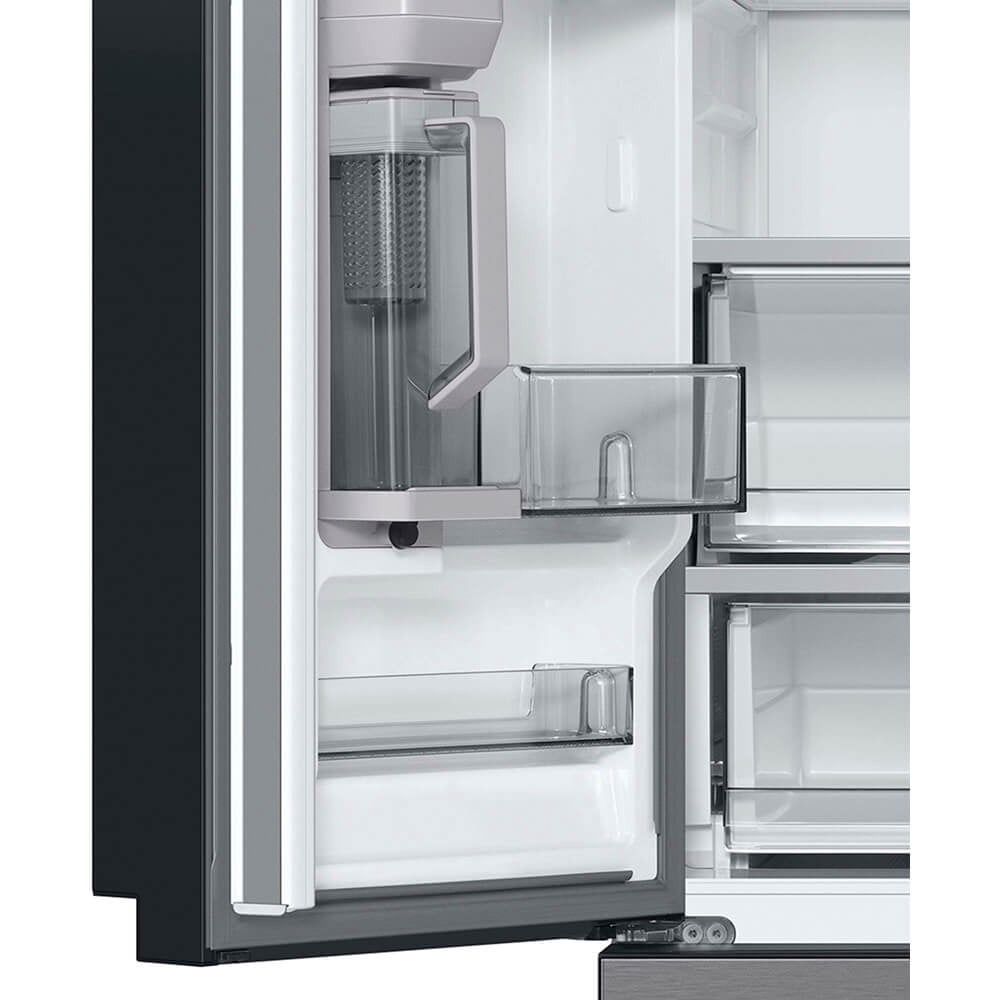 Samsung RF24BB6200QL 24 Cu. Ft. Bespoke Stainless Steel Counter Depth 3-Door French Door Refrigerator