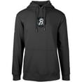 thumbnail image 2 of Men's Levelwear Black Baltimore Orioles City Connect Podium Core 2.0 Pullover Hoodie, 2 of 3