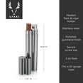 thumbnail image 3 of Viski Cigar Holder with 2oz Liquor Flask Cigar Case and Flask Combo for Men, 3 of 7