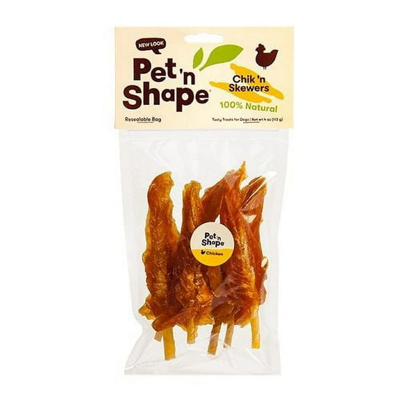 Pet 'n Shape Chik 'n Skewers [Dog, Treats Packaged] 4 oz
