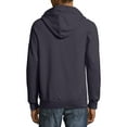 thumbnail image 5 of Hanes Men's Full Zip Nano Premium Lightweight Fleece Hoodie Vintage Black Xx-La, 5 of 12