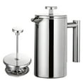 thumbnail image 1 of 350ml/800ml Coffee Maker Pot French Press Coffee Maker Stainless Steel Double Walled Insulated Coffee Maker Pot, 1 of 6