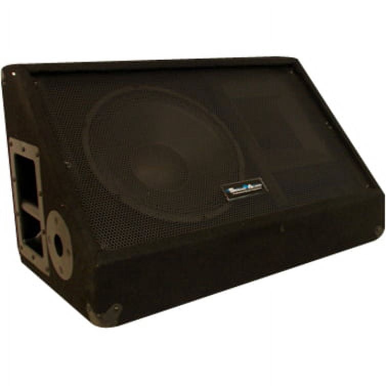Seismic Audio Pro Audio SA-12MX 2-way Indoor Floor Standing, Pole Mount Speaker, 250 W RMS, Black