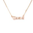 thumbnail image 2 of Minnieouse Letra inglesa doce signos del zodiaco constelaciones tema collar del zodiaco Ins colgante cómodo único oro rosa Ropa, zapatos y accesorios Miscelánea Tauro Minnieouse AP009332-04, 2 of 6
