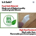 thumbnail image 4 of Olla de silicona para freidora de aire: accesorios para hornos y freidoras de aire aptos para alimentos | Reemplazo de papel de pergamino inflamable, 4 of 5