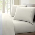 thumbnail image 1 of Bamboohart Fresh Linen Collection United 1200 Thread Count 100% Egyptian Quality Cotton Solid Sheet Set (King  Navy), 1 of 2