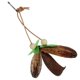 thumbnail image 4 of Parrot Chewing Toy Wooden Bird Cage Bite Toy Hanging Parrot Foraging, 4 of 4