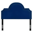 thumbnail image 2 of Tov Furniture TOV-B50-Q 58.7 x 61.8 x 2.4 in. Navy Laylah Queen Size Velvet Headboard, 2 of 2