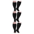 thumbnail image 3 of Calcetines de compresión pantorrilla ancha Qarigey multicolor profesional lavable de larga duración 6XL, 3 of 6