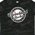 thumbnail image 4 of Inktastic Cleveland Rocks with Baseball in Circle and Stars Inversed Boys or Girls Toddler T-Shirt, 4 of 5