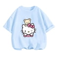 thumbnail image 5 of Camiseta de Hello Kitty, ropa para niños, camisetas de manga corta, ropa de calle, jersey, conjuntos de ropa para bebés, tops casuales, 5 of 5