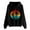 Black A, variant on Hoodies for Women Coconut Tree Print Long Sleeve Hooded Sweatshirt for Women Casual Outfit Stylish Look