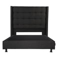 thumbnail image 2 of Box Base Cama Queen Size + Cabecera Titan Negro, 2 of 7