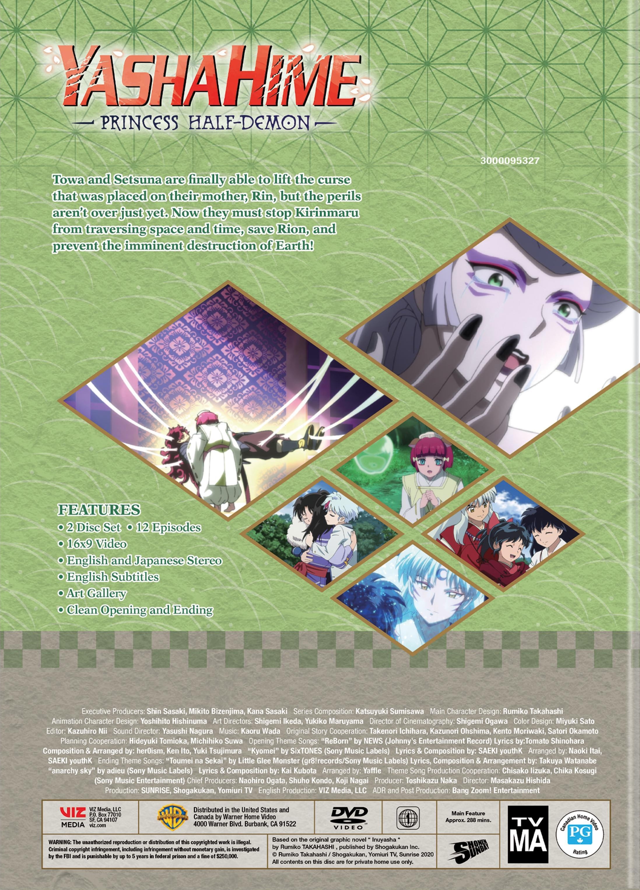 Japanese Anime: Yashahime: Princess Half-Demon - Season 2 Part 2