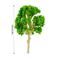 thumbnail image 4 of maskred 50pcs ABS Plastic Tree For Architectural Models And Scene Layouts Toy Models Sand Table Model Tree, 4 of 6